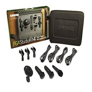 Shure PGASTUDIOKIT4 4 ピース スタジオ マイク キット Shure PGASTUDIOKIT4 4-Piece Studio Microphone Kit