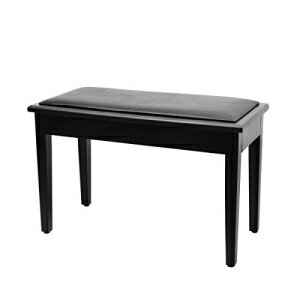 On-Stage KB8904B ǥå ԥΥ٥ Ǽѡȥդ ֥åƥ On-Stage KB8904B Deluxe Piano Bench with Storage Compartment, Black Satin