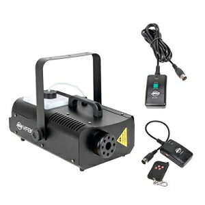 American DJ 1300 ワット 2.3 L タンクモバイルフォグマシン リモコン付き | VF1300 American DJ 1300 Watt 2.3 L Tank Mobile Fog Machine w/ Remote Controls | VF1300