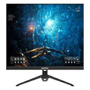 Scepter IPS 27 ゲーミング165Hz144Hz HDMI DisplayPort FHD LEDモニター AMD FreeSync FPS RTSビルトインスピーカーマシンブラック2020（E275B-FPT168） Sceptre IPS 27 Gaming 165Hz 144Hz HDMI DisplayPort FHD LED Monitor, AMD FreeSync