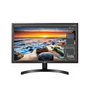 LG 27UK500-B モニター 27 インチ UHD (3840 x 2160) IPS ディスプレイ、AMD FreeSync テクノロジー、sRGB 98% 色域、HDR 10、オンスクリーン コントロール、壁掛け可能 - ブラック LG 27UK500-B Monitor 27” UHD (3840 x 2160) IPS Displ