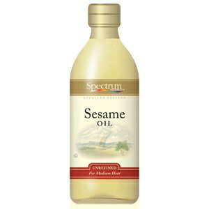 Spectrum Naturals  12x 453.6g Spectrum Naturals Refined Sesame Oil 12x 16 Oz