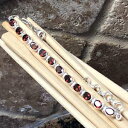 i`10JbgpC[vK[lbg925\bhX^[OVo[uXbg71/2C` Natural Rocks by Kala Natural 10ct Pyrope Garnet 925 Solid Sterling Silver Bracelets 7 1/2 inches