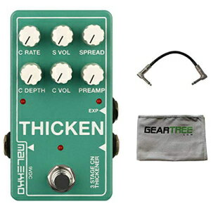 Malekkoϡޥåٱ/饹ڥʥѥå֥ȥݥå奯դˤޤ Malekko Thicken Multi Tap Delay/Chorus Pedal w/Patch Cable and Polish Cloth