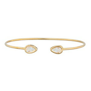 14KS[hi`}[L[~Xg~XeBbNgp[YyA[x[oOuXbg Elizabeth Jewelry 14Kt Gold Natural Mercury Mist Mystic Topaz Pear Bezel Bangle Bracelet