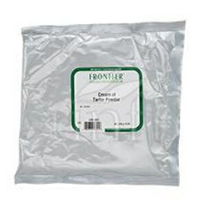 Frontier Х륯 ꡼   ѥ1 ݥ ѥå (ޥѥå)12 Frontier Bulk Cream of Tartar Powder, 1 lb. package ( Multi-Pack)12