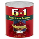 6 in 1 ړIނOEhg}gA2976.7g -- 1 P[X 6 B Heinz 6 in 1 All Purpose Peeled Ground Tomatoes, 105 Ounce -- 6 per case.