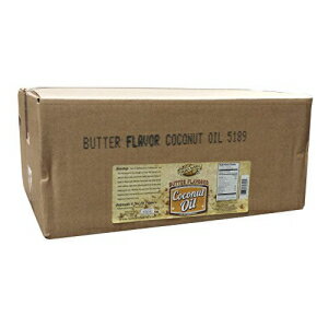 ゴールデンバレルバター風味ココナッツオイル（12/32オンスケース） Golden Barrel Butter Flavored Coconut Oil (12/32 oz. Case)