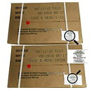 Ultimate 2018 US Military MRE Cases Inspection Date 08/2018 ȍ~ (P[X A&B) Ultimate 2018 US Military MRE Cases Inspection Date 08/2018 or Newer (Cases A&B)