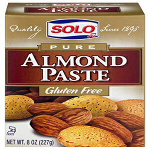 \ A[h y[XgA8 IX pbP[W (6 pbN) Solo Almond Paste, 8-Ounce Packages (Pack of 6)