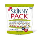 SkinnyPop Popcorn, Gluten Free, Dairy Free, Non-GMO, Healthy Snacks, Skinny Pop Original Popcorn Snack Packs, 0.65oz Individual Size Snack Bags (6 Cou...