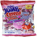 ガム ミニ ジャンボ セレッサ ロリポップ バブルガム フィリング メキシカン キャンディ 50 チェリー Mini Jumbo Cereza Lollipop Bubble Gum Filling Mexican Candy 50 Cherry
