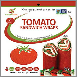 NewGem Sandwich Wrap - Tomato 6 Wraps