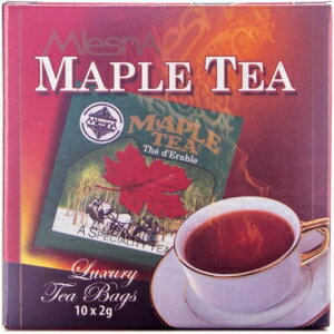 ムレスナ メープル ティー - 高級ティーバッグに入ったセイロンティー Mlesna Maple Tea - Ceylon Tea in Luxury Tea Bags