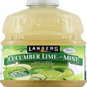 ランガーズジュースカクテル ミント入りキュウリライム 64液量オンス（1パック） Langers Juice Cocktail, Cucumber Lime With Mint, 64 Fluid Ounce (Pack Of 1)