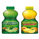 リアレモンジュース & リアライムジュース 15オンス 2パック ReaLemon Juice & ReaLime Juice 15oz 2 Pack