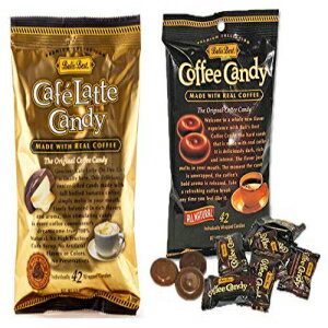 バリで最高のコーヒーキャンディー2フレーバーバラエティバンドル：コーヒーとカフェラテ J & H Boutique Bali's Best Coffee Candy 2 Flavor Variety Bundle: Coffee and Cafe Latte
