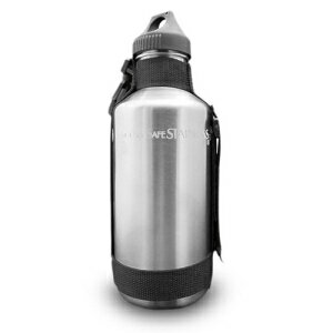 New Wave Enviro 40IX XeXX`[ EH[^[{g Xgbvt New Wave Enviro 40oz Stainless Steel Water Bottle with Strap