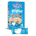 Rice Krispies Treats Marshmallow Snack Bars, Kids Snacks, Lunch Snacks, Original, 6.2oz Box (8 Bars)