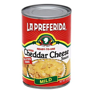 La Preferida Cheddarチーズソース、15オンス（12パック） La Preferida Cheddar Cheese Sauce, 15-Ounce (Pack of 12)