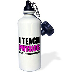 3dRose wb_223999_1 I Teach Math Whats Your Superpower O[ X|[c EH[^[{gA21 IXAzCg 3dRose wb_223999_1 I Teach Math Whats Your Superpower Green Sports Water Bottle, 21 oz, White