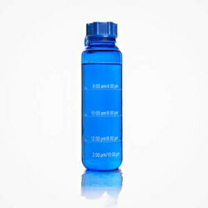 u[ Hydr-8 ^C}[NtX|[c EH[^[ {g nCh[V VXe 32 IX 1000 mL Blue Hydr-8 Time Marked Sports Water Bottle Hydration System 32oz 1000mL