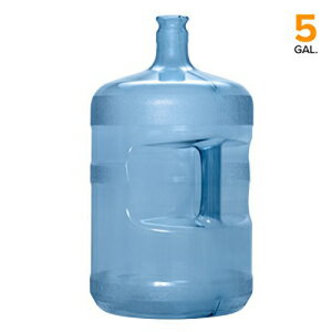 5 K PC vX`bN NE Lbv EH[^[{g Rei ėp\ WO (č) 5 Gallon PC Plastic Crown Cap Water Bottle Container Reusable Jug (Made in USA)