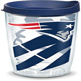 Tervis 1292161 NFL j[COh yCgIbc fM^u[ bvƊWtA16IXANA Tervis 1292161 NFL New England Patriots Insulated Tumbler with Wrap and Lid, 16oz, Clear