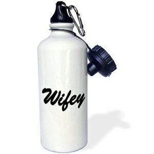 3dRose wb_173408_1 Wifey X|[c EH[^[{gA21 IXA}`J[ 3dRose wb_173408_1 Wifey Sports Water Bottle, 21 oz, Multicolor