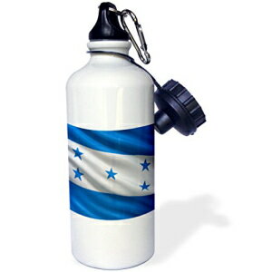 ɗhzWX 3dRose  - X|[c EH[^[ {gA21 IX (wb_178073_1)A21 IXA}`J[ 3dRose Flag of Honduras Waving in The Wind-Sports Water Bottle, 21oz (wb_178073_1), 21 oz, Multicolored