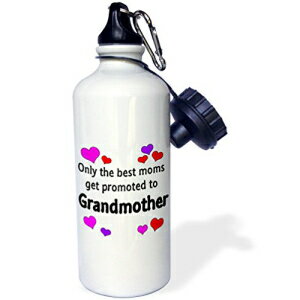 3dRose wb_193280_1 Only the Best Moms Get Promotion to Grand Mother X|[c EH[^[ {gA21 IXA}`J[ 3dRose wb_193280_1 Only the Only the best moms get promoted to grandmother Sports Water Bottle, 21oz,