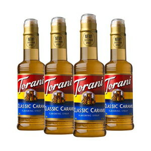 Torani クラシック キャラメル シロップ 12.7 オンス、4 個 Torani Classic Caramel Syrup 12.7 Ounce, 4 Count