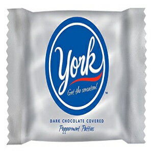 YORK ダークチョコレート ペパーミント キャンディー (パティ)、25 ポンドのバルクキャンディー YORK Dark Chocolate Peppermint Candy (Patties), 25 Pound Bulk Candy