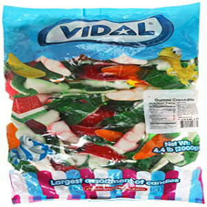VIDAL CANDIES USA グミ ワニ キャンディ、4.4 ポンド VIDAL CANDIES USA Gummi Crocodiles Candy, 4.4 Pound