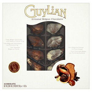 ガイリアン ベルギーチョコレート貝殻 (250g) - 6 個パック Guylian Belgian Chocolate Seashells (250g) - Pack of 6