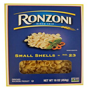 ][j X[ VFY `qg݊ 16 IX 3pbNB Ronzoni Small Shells Non GMO 16 Oz. Pack Of 3.