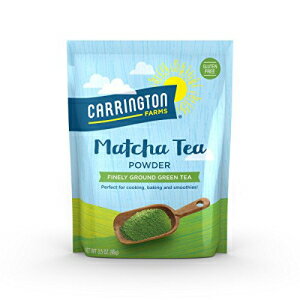 キャリントンファームズ 抹茶パウダー 3.5オンス (2個パック) Carrington Farms Matcha Tea Powder 3.5 oz (Pack of 2)