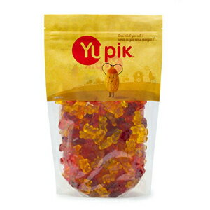 Yupik オールナチュラル フルーツ グミベア、2.2 ポンド Yupik All Natural Fruit Gummy Bears, 2.2 lb 1