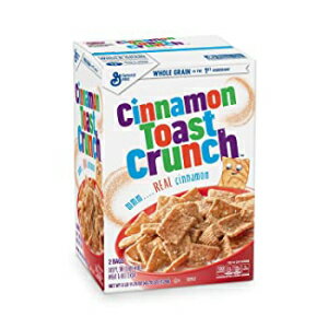 シナモントーストクランチシリアル、49.5オンス Cinnamon Toast Crunch Cereal, 49.5 oz.