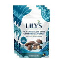 Lily's Sweets̃~N`R[gJo[A[hAXerAgpAsgpAYAPgth[ | tFAg[hAOet[A`qg݊ | 3.5IX(3)A10.5IX Milk Chocolate Style Covered Almonds by Li