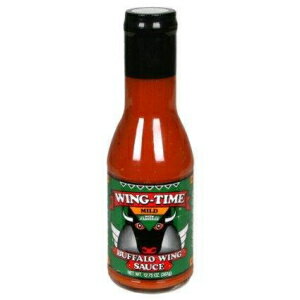 ウィングタイムマイルドバッファローウィングソース、12.75オンス。 Wing-Time Wing Time Mild Buffalo Wing Sauce, 12.75oz.
