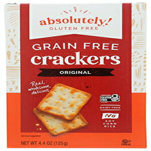完全にグルテンフリーのクラッカー、オリジナル 4.4 オンス Absolutely Gluten Free Crackers, Original 4.4-Ounce