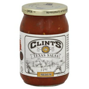 クリント テキサス ミディアム サルサ 16.0 オンス (2 個パック) Clints Texas Medium Salsa 16.0 OZ (Pack of 2)