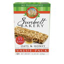 Txgx[J[ I[c&nj[ ݂̂Om[o[A1.0IXo[A80{ Sunbelt Bakery Oats & Honey Chewy Granola Bars, 1.0 oz Bars, 80 Count