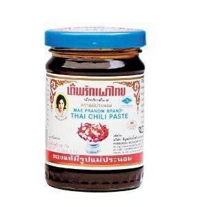 Mae Pranom タイチリペースト 8オンス (M) タイ料理 タイの調理製品 Mae Pranom Thai Chili Paste 8oz. (M) Thai Food Cooking Product of Thailand