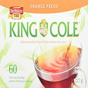 キング コール ティー オレンジ ペコー ティー、60 カウント {カナダから輸入} King Cole Tea Orange Pekoe Tea, 60 Count {Imported from Canada}