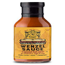 EF[ | #1 ThCb` zbg \[X XpCV[ŃsbƂ`̐HɂȂ܂A12 IX {g Wenzel | #1 Sandwich Hot Sauce Spicy Tangy Delicious Makes For A Legendary Meal, 12oz Bottle