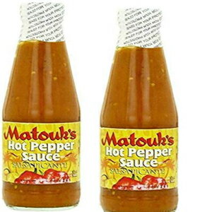 マトゥークス ホットペッパーソース 10オンス (2 BTL) Matouks Hot Pepper Sauce 10 oz (2 Btls)