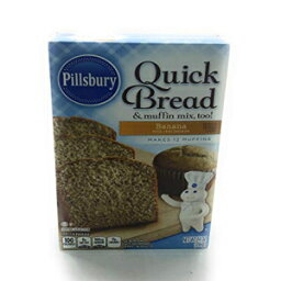 ピルズベリー バナナ クイック ブレッドまたはマフィン ミックス 14 オンス、6 個パック Pillsbury Banana Quick Bread and or Muffin Mix 14 oz, Pack of 6