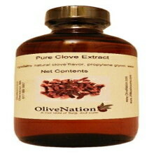 OliveNation Pure Clove Extract - 4オンス - コーシャラベル、グルテンフリー、砂糖不使用 - ケーキ、クッキー、ブラウニー、フロスティング、自家製アイスクリームにスパイシーな香りを添えます。 OliveNation Pure Clove Extract - 4 oz - Kosher labe